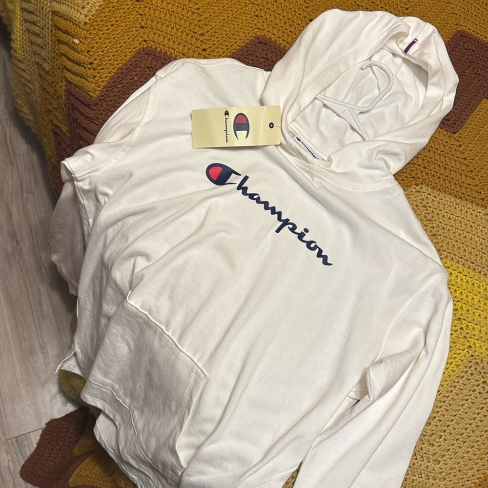 Champions long sleeve hoodie shirt